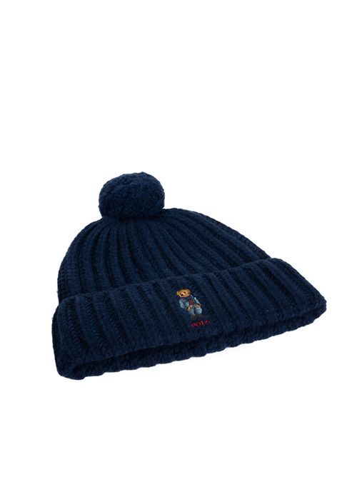 Cappello in misto lana con ricamo Polo Bear POLO RALPH LAUREN | 455931876003